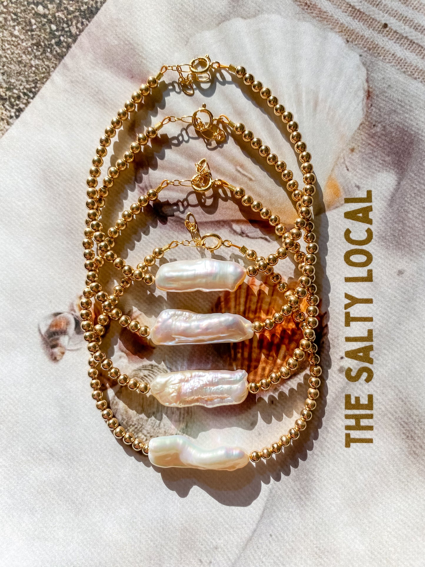 Coastline Pearl Bracelet