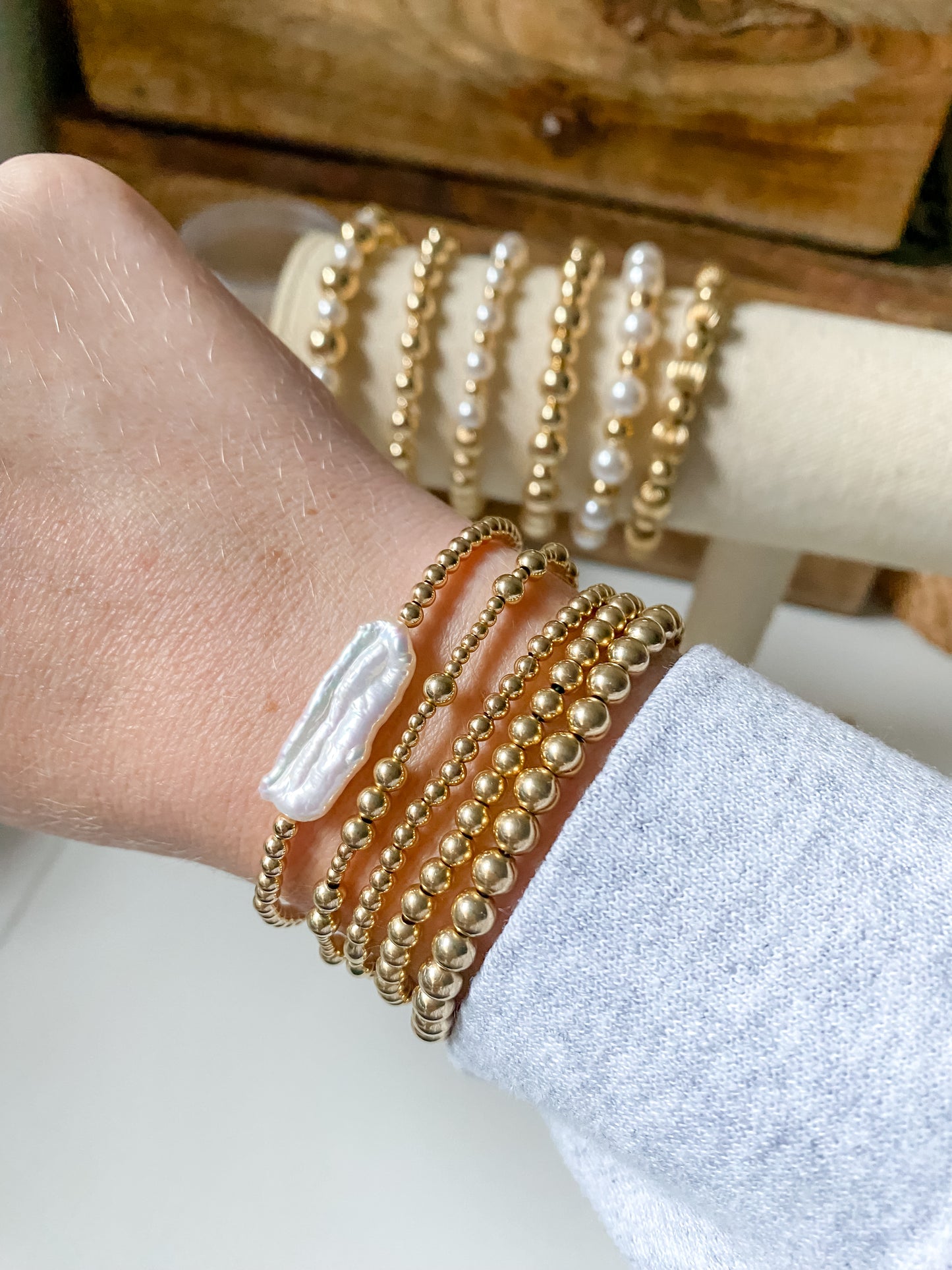 Coastline Pearl Bracelet