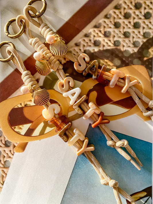 Salty Paracord Bag Charm