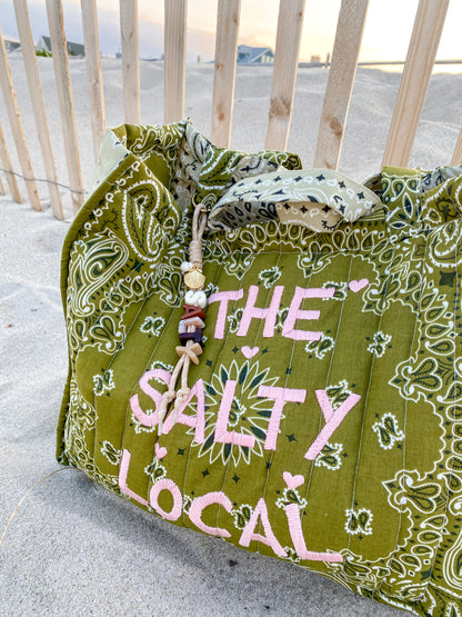 Salty Paracord Bag Charm