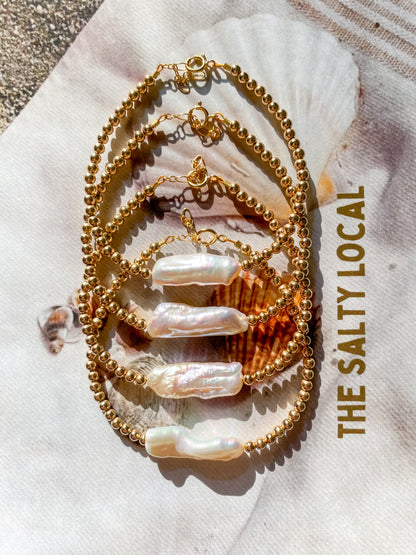 Coastline Pearl Bracelet