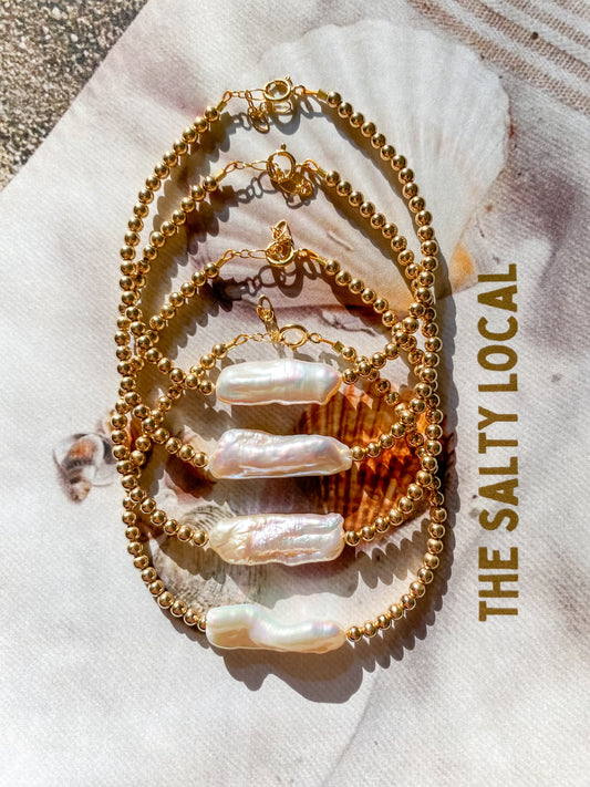 Coastline Pearl Bracelet