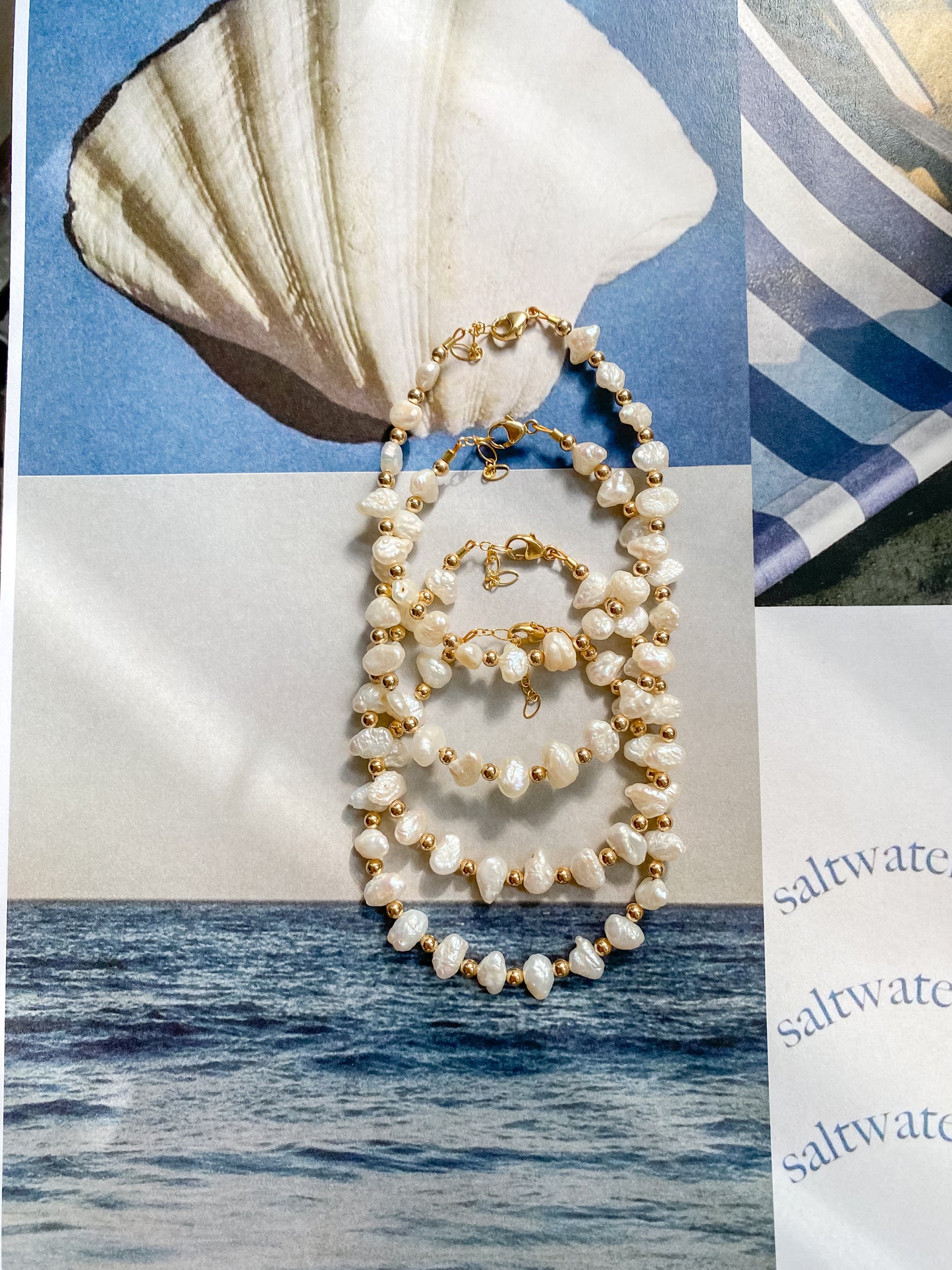The Coastal Pearl Bracelet