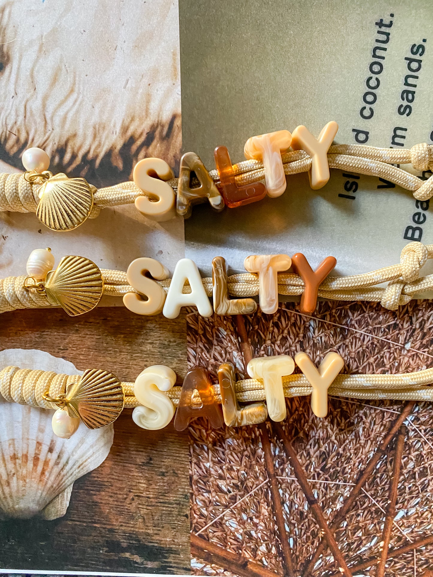 Salty Paracord Bag Charm