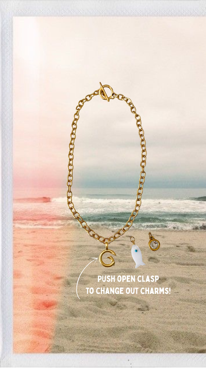 Interchangeable Charm Necklace