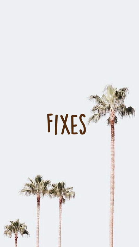 Fixes